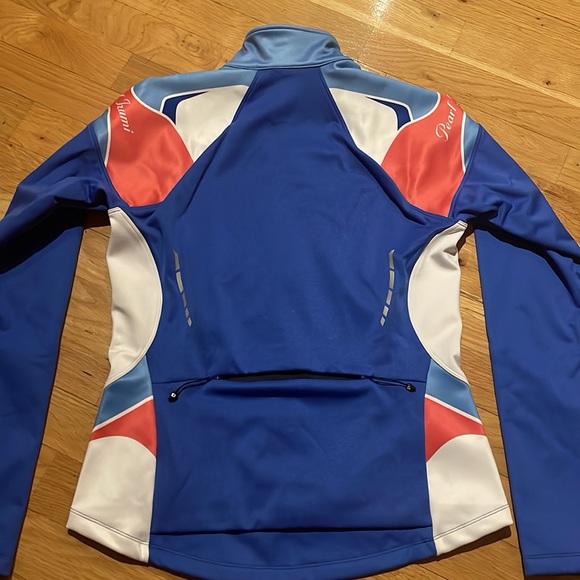 Pearl Izumi Elite Softshell Cycling Jacket - Women’s Size Medium Blue Pink - Picture 4 of 6